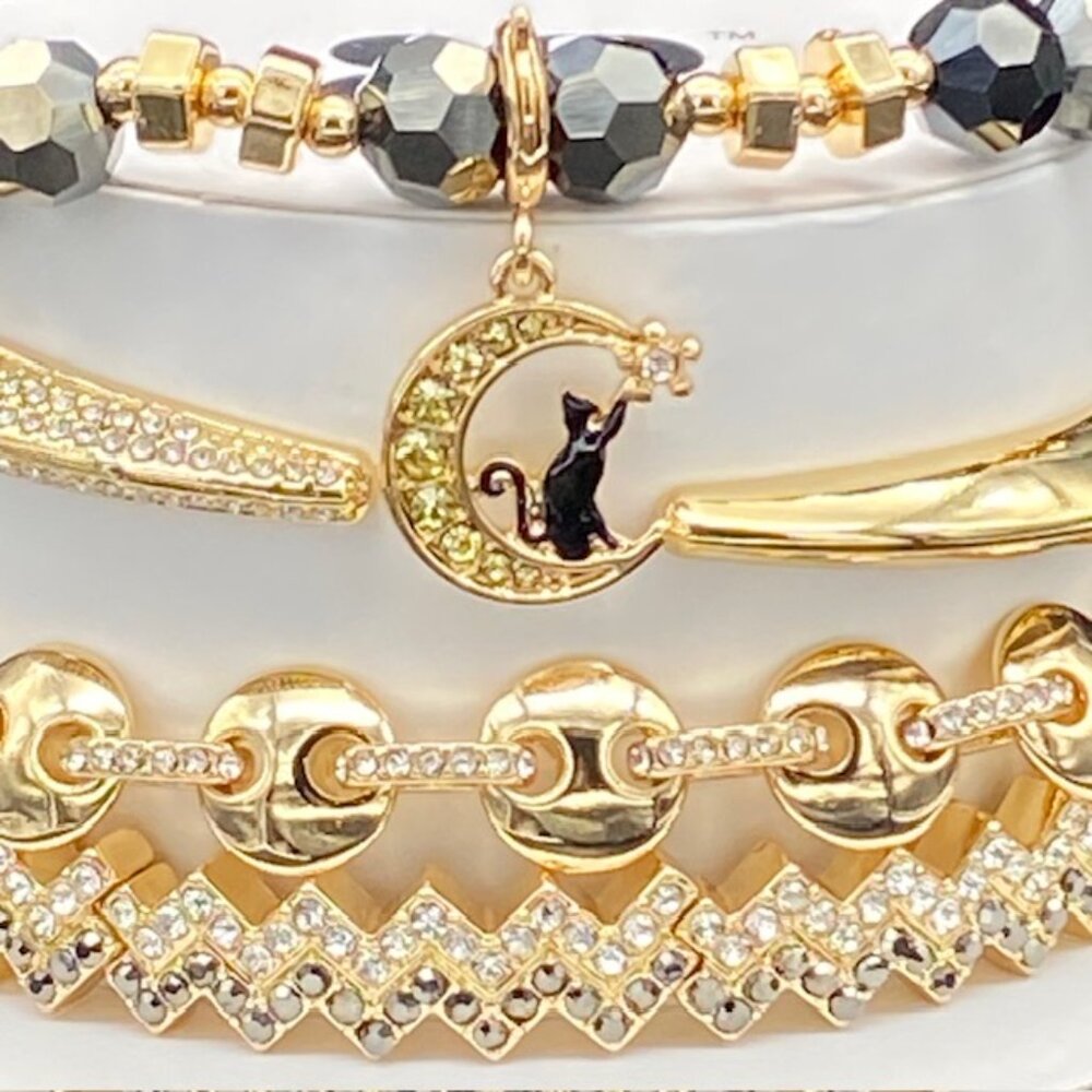 **RARE UNICORN** Cat Moon Charm Halloween Stack 2025